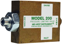 Model 200 Pressure Limiting Valve